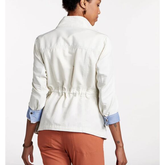 Toad & Co. Women's T1542601 Size Medium Salt Dusk Jacket Button Front NWOT - Picture 2 of 11